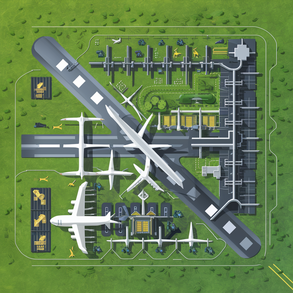 Airport 3D Plan